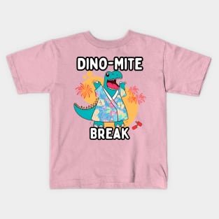 Dino-mite break Kids T-Shirt